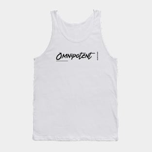 Omnipotent (Unlimited Power) Black Ver. Tank Top